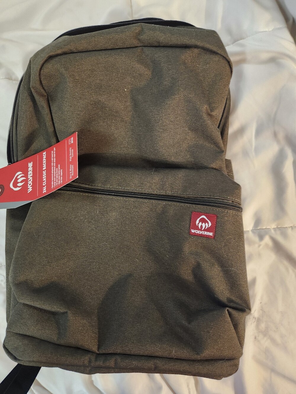Wolverine Olive/Tan Everyday Backpack